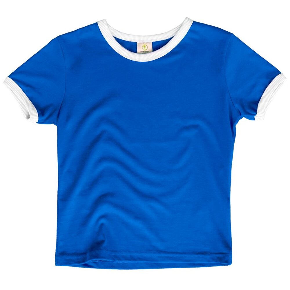 Ringer T Shirt Girls Teens Fitted Vintage Tshirt Retro 70s 80s Tee